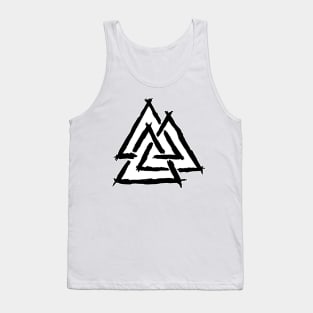 Valknut Norse Symbol Tank Top